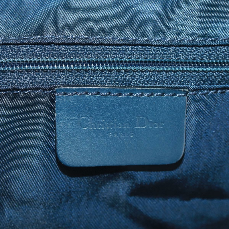 【日本直送】Christian Dior Trotter帆布波士頓包，兩用款，海軍藍/金色，正品，貨號168742SAV-19