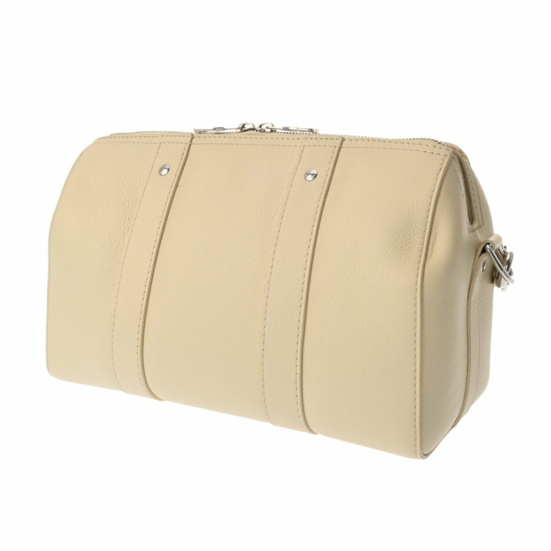 路易威登 City Keepall 2022 春夏款奶油色 M59670 男女小牛皮單肩包 A級二手 Ginzo-2