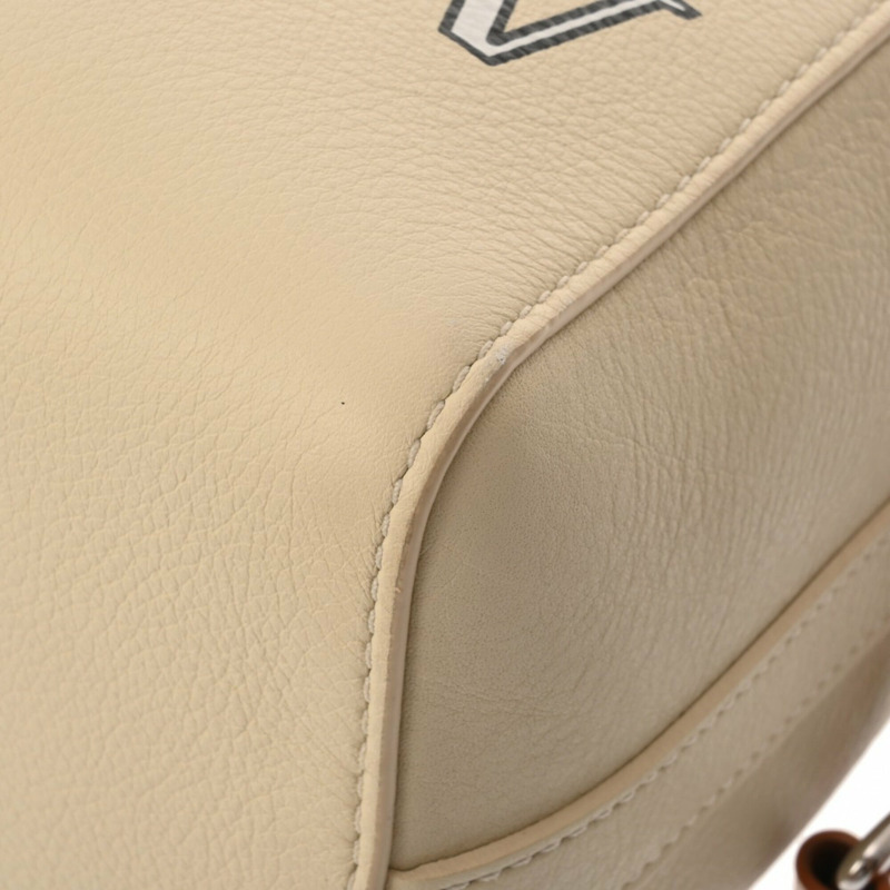 路易威登 City Keepall 2022 春夏款奶油色 M59670 男女小牛皮單肩包 A級二手 Ginzo-7
