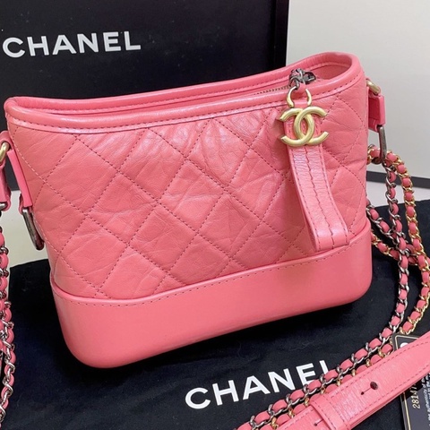 99新 Chanel 香奈兒 粉色小號流浪，29開  成色超級新 附件 卡+塵袋
