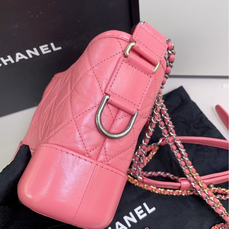 99新 Chanel 香奈兒 粉色小號流浪，29開  成色超級新 附件 卡+塵袋-2