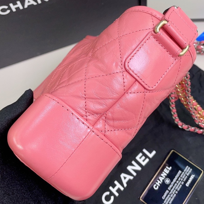 99新 Chanel 香奈兒 粉色小號流浪，29開  成色超級新 附件 卡+塵袋-3