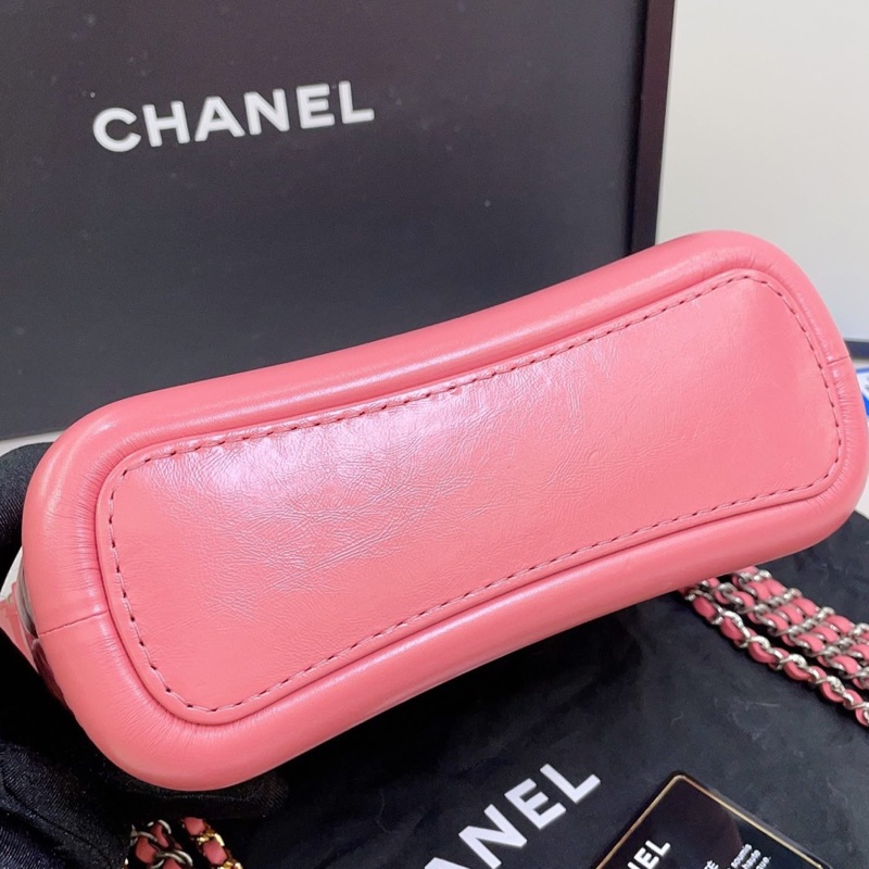 99新 Chanel 香奈兒 粉色小號流浪，29開  成色超級新 附件 卡+塵袋-4