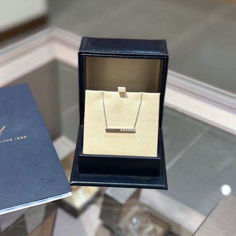 Chopard萧邦小方块冰糖项链