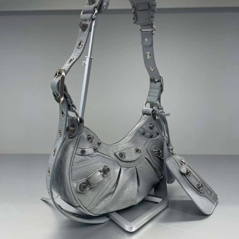 Balenciaga cagole bag ( IVG9Y ) Grey-2