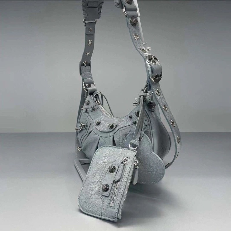 Balenciaga cagole bag ( IVG9Y ) Grey-3