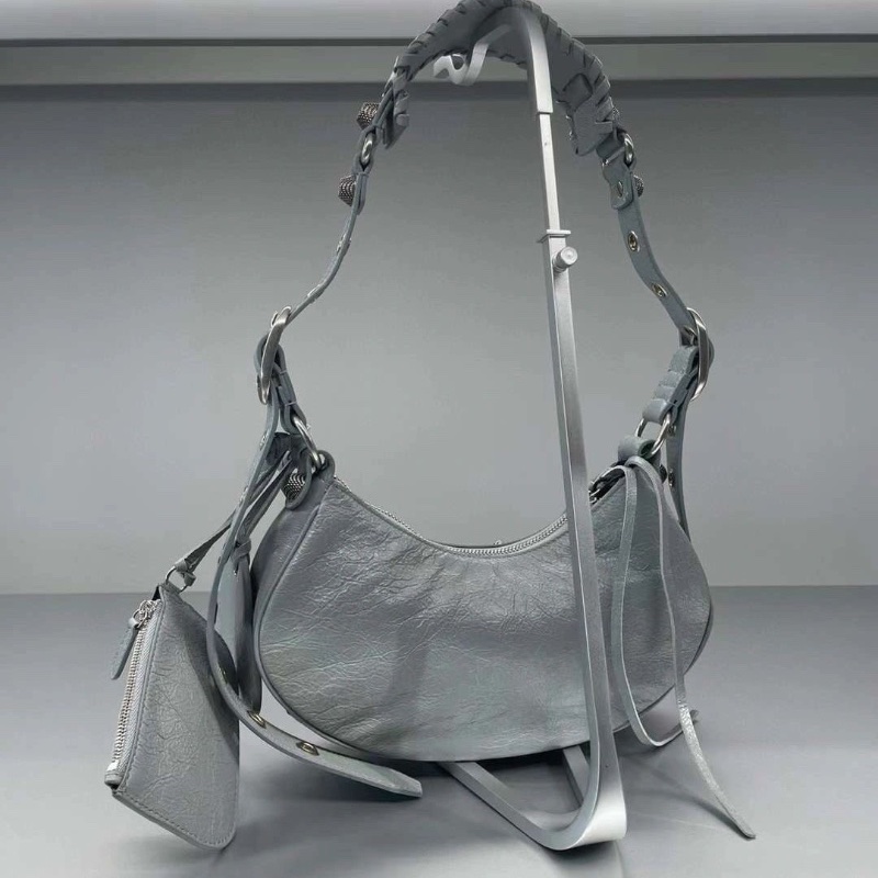 Balenciaga cagole bag ( IVG9Y ) Grey-5