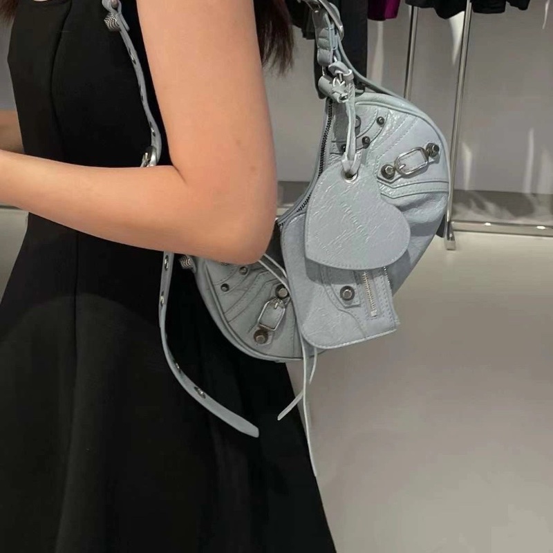 Balenciaga cagole bag ( IVG9Y ) Grey-7