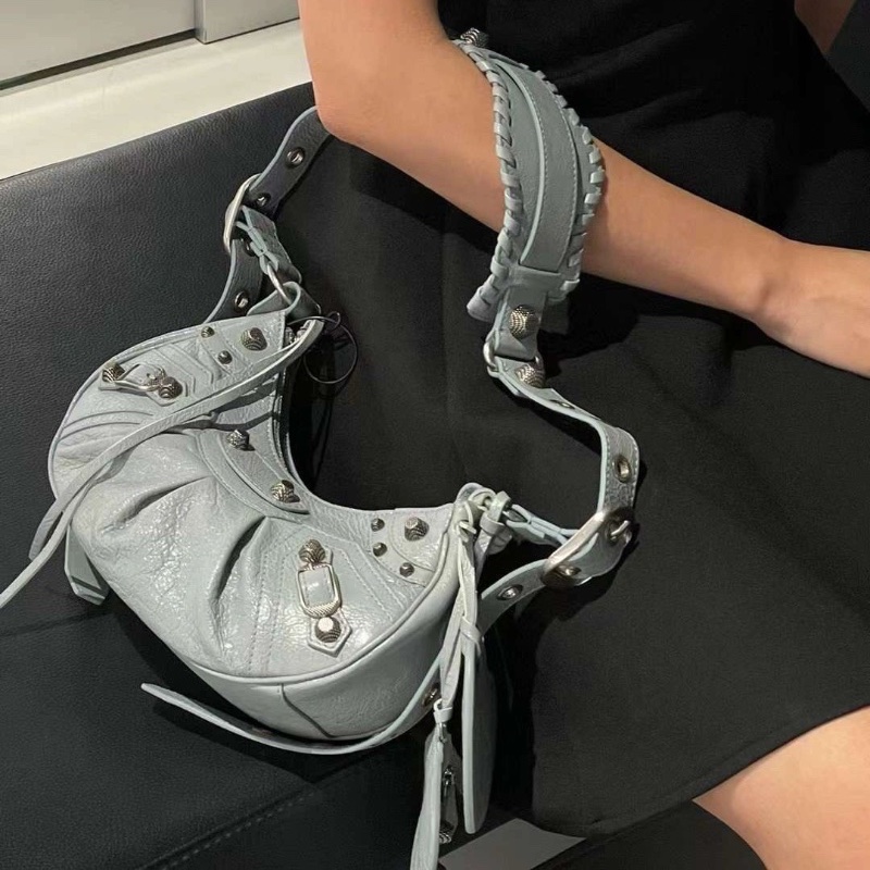 Balenciaga cagole bag ( IVG9Y ) Grey-8