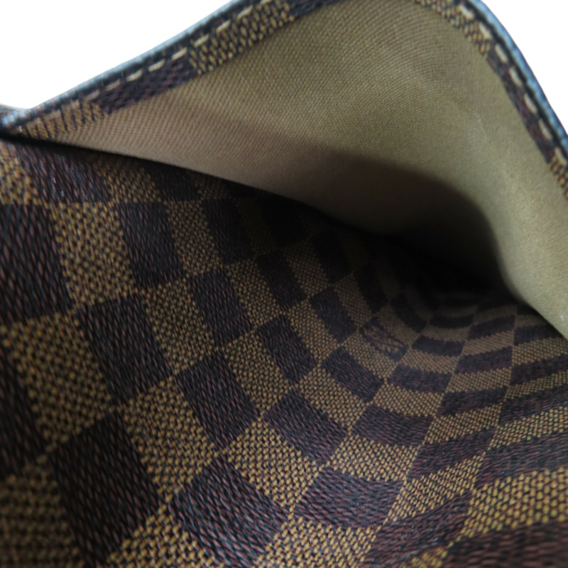 棕色 棋盤格帆布 Cabas Beaubourg Tote 手提包【LOUIS VUITTON LV 路易威登】-8