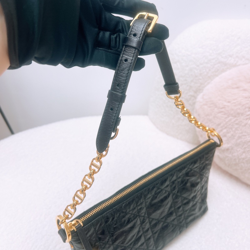 Dior diorstar hobo 黑色腋下包/飯盒包-9