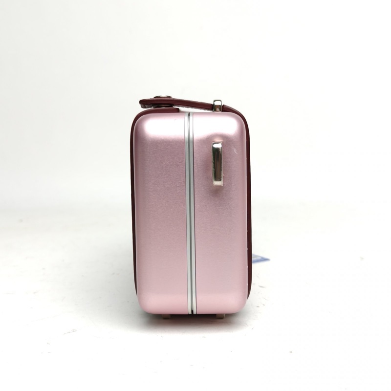 DIOR Rimowa日默瓦聯名鋁鎂合金盒子包粉色銀扣2019-1