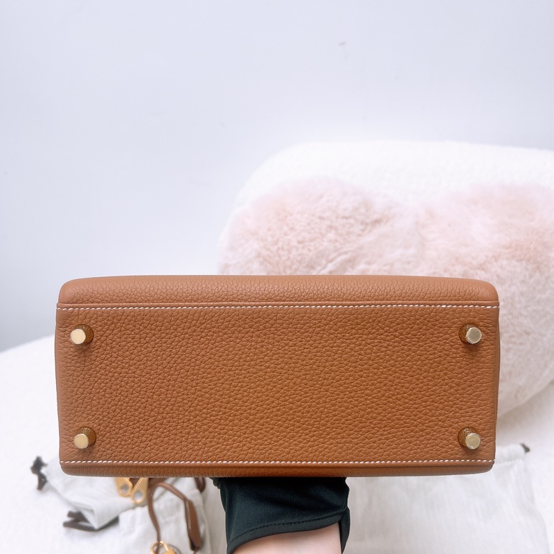 閒置 Hermes kelly 25 金棕金釦 U-2