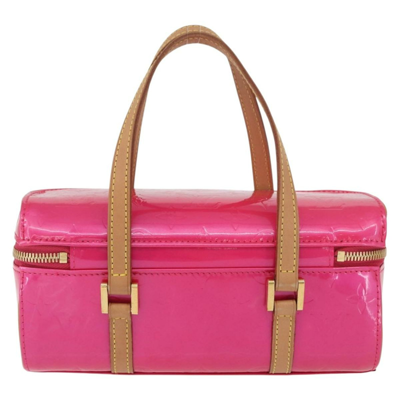 【日本直送】路易威登 Vernis Sullivan Horizontal PM 手袋 玫紅色 M91269 正品 165997V-1