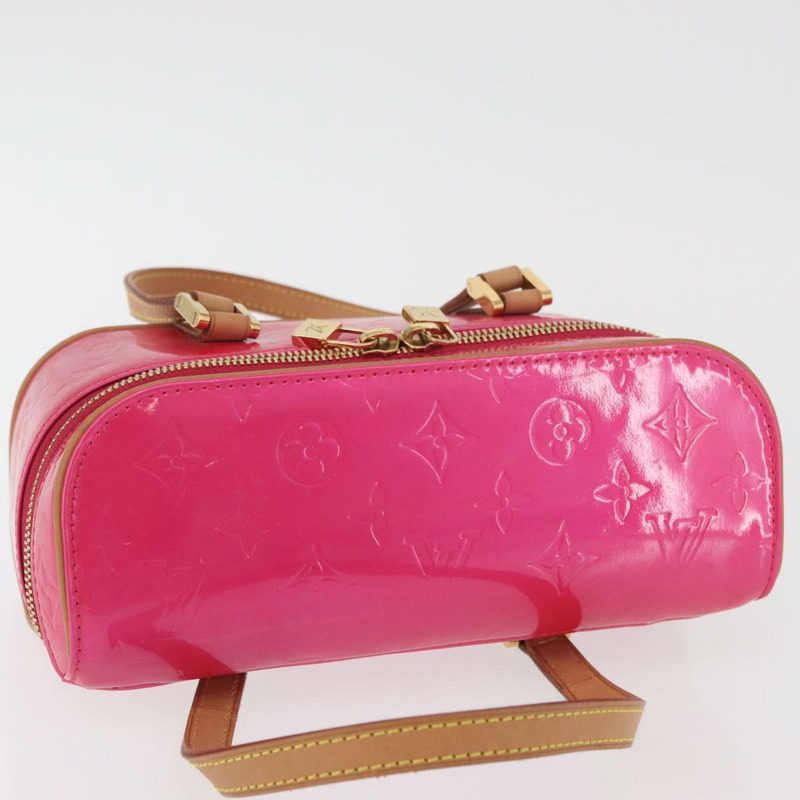 【日本直送】路易威登 Vernis Sullivan Horizontal PM 手袋 玫紅色 M91269 正品 165997V-5