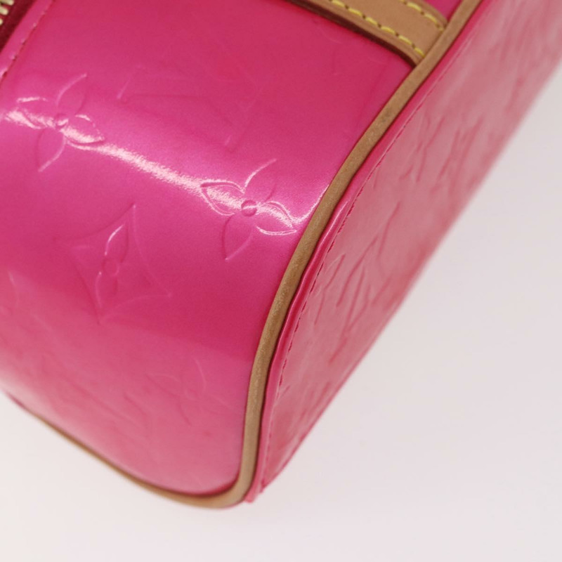 【日本直送】路易威登 Vernis Sullivan Horizontal PM 手袋 玫紅色 M91269 正品 165997V-8