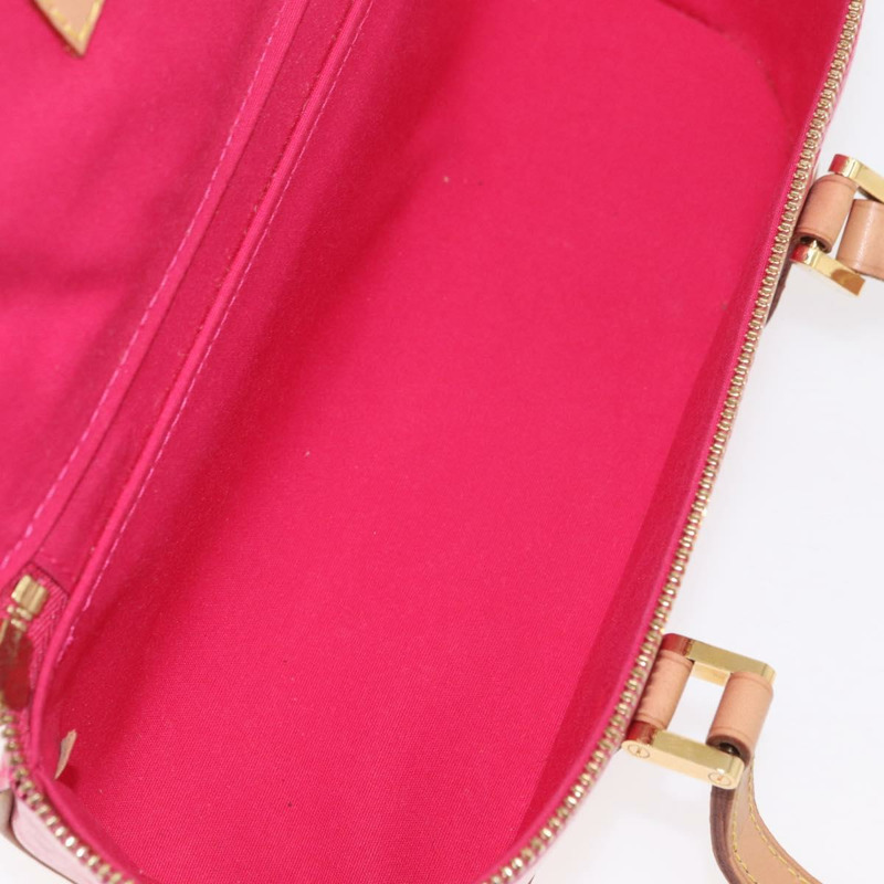 【日本直送】路易威登 Vernis Sullivan Horizontal PM 手袋 玫紅色 M91269 正品 165997V-9