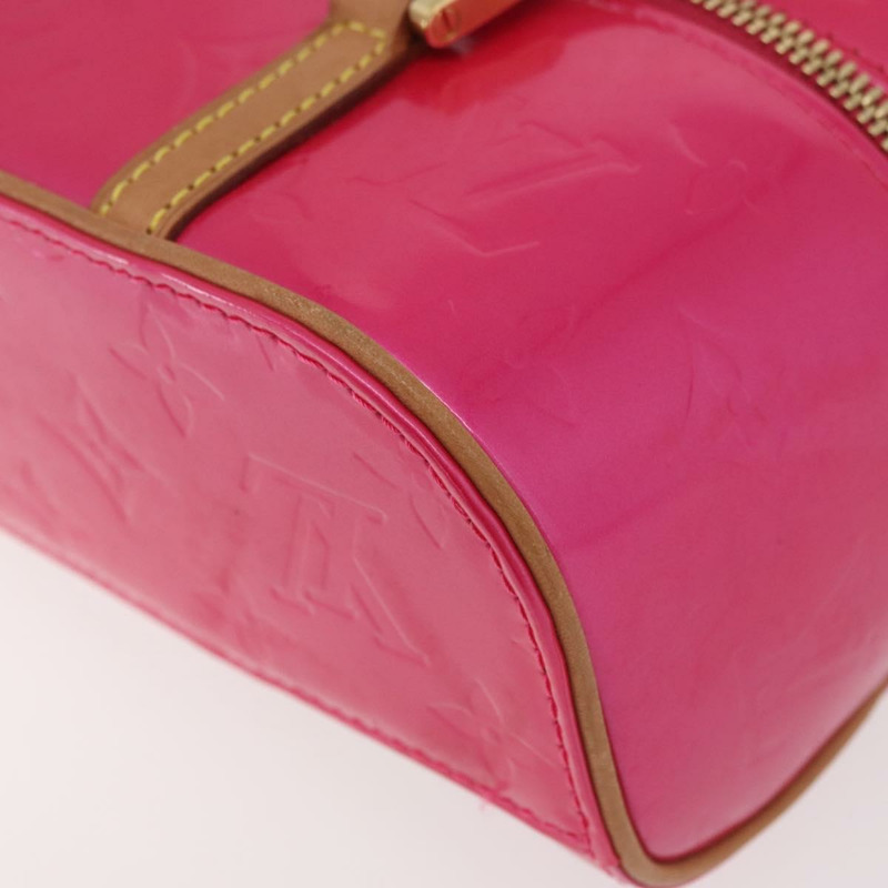 【日本直送】路易威登 Vernis Sullivan Horizontal PM 手袋 玫紅色 M91269 正品 165997V-13