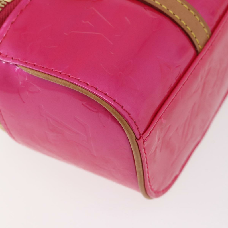 【日本直送】路易威登 Vernis Sullivan Horizontal PM 手袋 玫紅色 M91269 正品 165997V-14