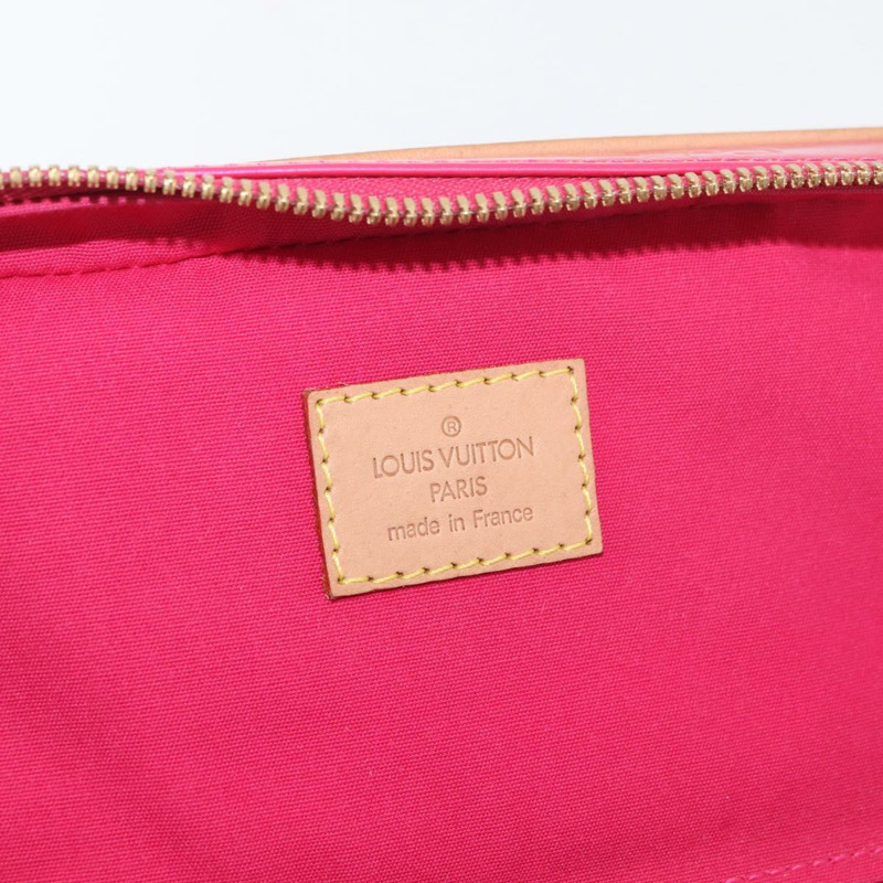 【日本直送】路易威登 Vernis Sullivan Horizontal PM 手袋 玫紅色 M91269 正品 165997V-17