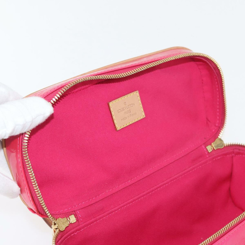 【日本直送】路易威登 Vernis Sullivan Horizontal PM 手袋 玫紅色 M91269 正品 165997V-18