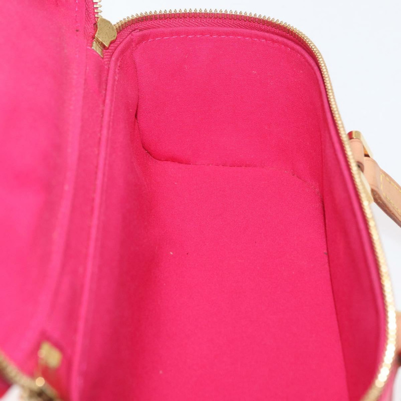 【日本直送】路易威登 Vernis Sullivan Horizontal PM 手袋 玫紅色 M91269 正品 165997V-19