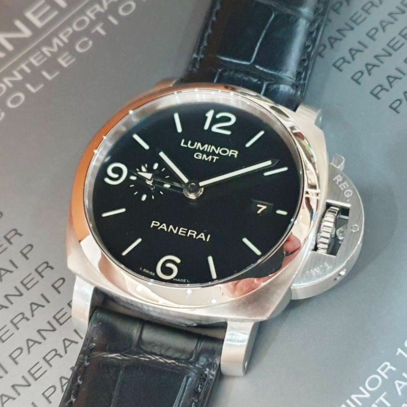 【大眾名錶】PANERAI沛納海 PAM00320 LUMINOR1950系列 2014/04 三明治 大眾名錶G241-5