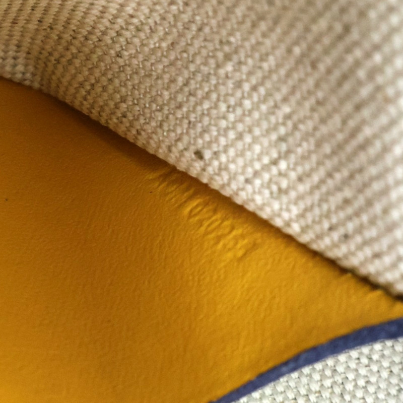 海軍藍色 Goyardine帆布 Plumet Pocket Wallet 肩背包【GOYARD 高雅德】 PLUMETPMLTY12CL12P-7