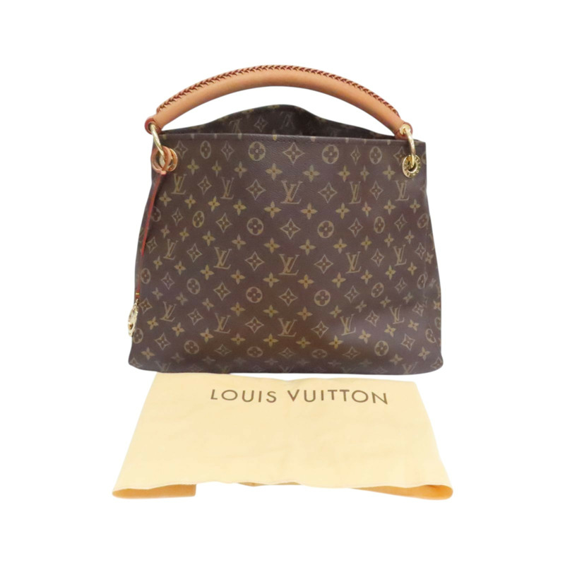 棕色 原花帆布 Artsy GM 手提包 肩背包【LOUIS VUITTON LV 路易威登】 M40249-7