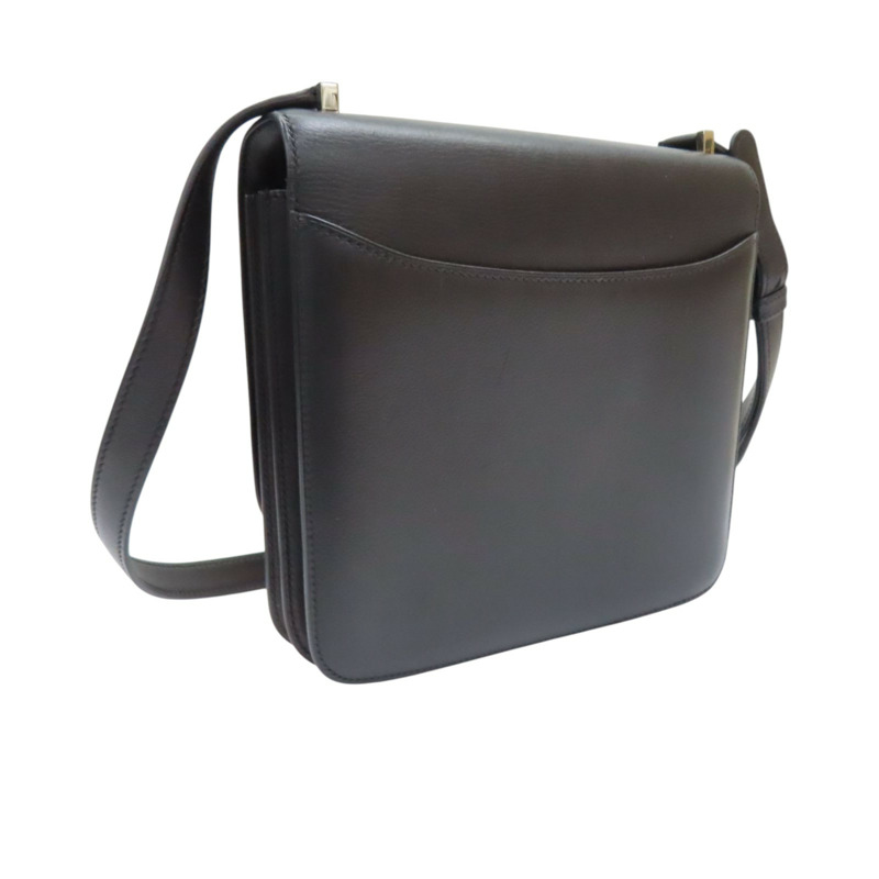 黑色 Evercolor牛皮 2002 20 D刻 銀釦【HERMES 愛馬仕】-1