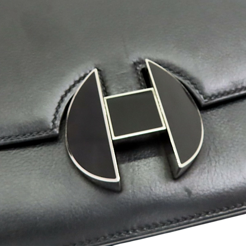 黑色 Evercolor牛皮 2002 20 D刻 銀釦【HERMES 愛馬仕】-7