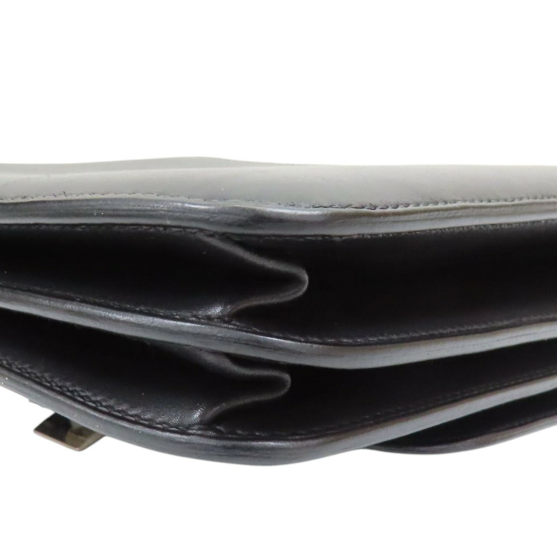 黑色 Evercolor牛皮 2002 20 D刻 銀釦【HERMES 愛馬仕】-10