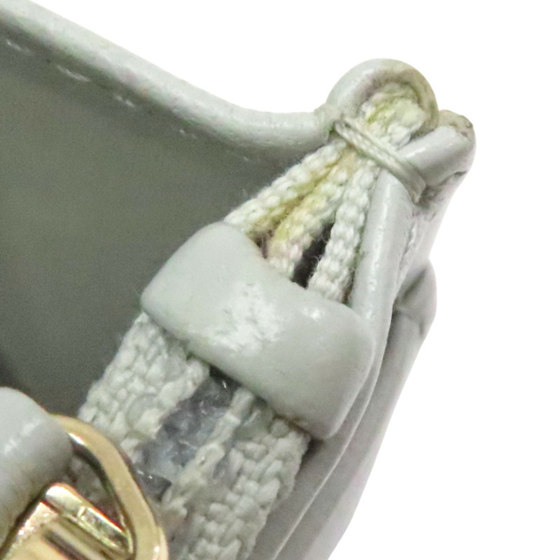 灰色 羊皮 19 WOC 兩用包 金釦 (染色)【CHANEL 香奈兒】 AP0957-14