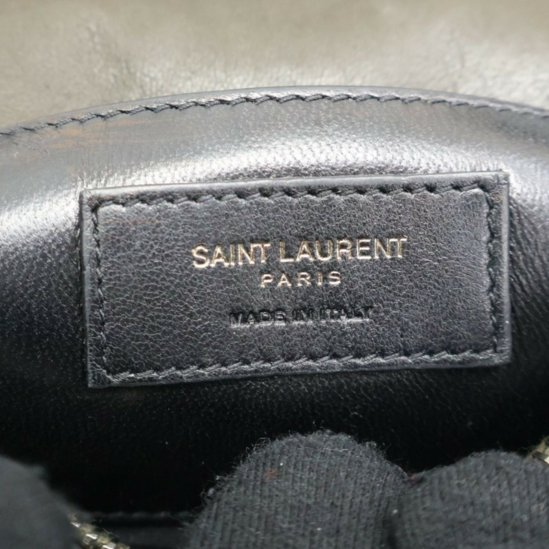 綠色 牛皮 肩背包【SAINT LAURENT YSL 聖羅蘭】 428056-4