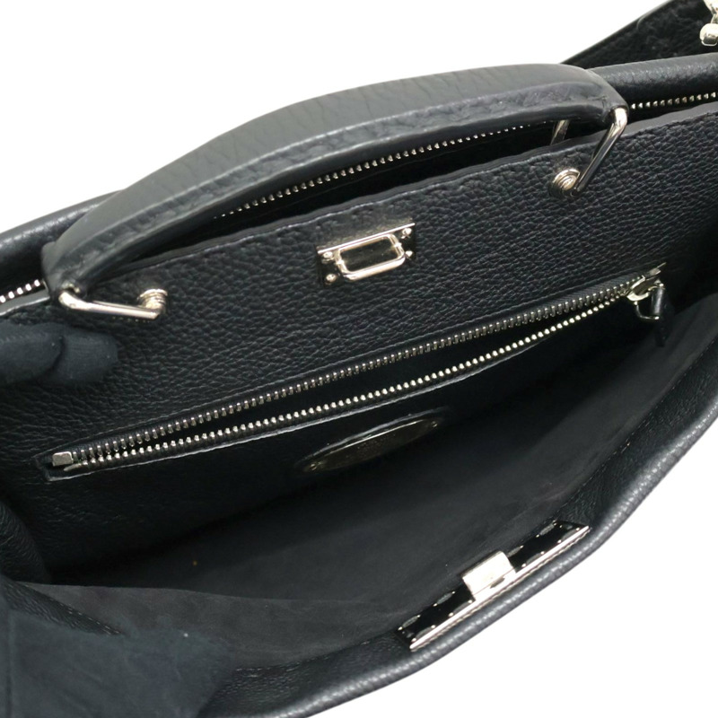 黑色 牛皮 兩用包【FENDI 芬迪】 7VA406-2