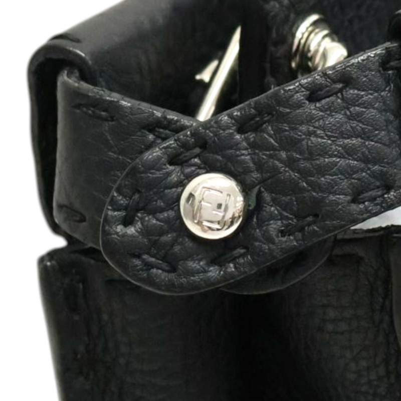 黑色 牛皮 兩用包【FENDI 芬迪】 7VA406-6