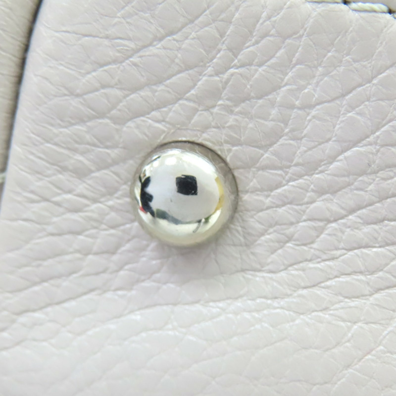 米灰色 牛皮 肩背包 銀釦 (無卡)【CHANEL 香奈兒】 A48019-8