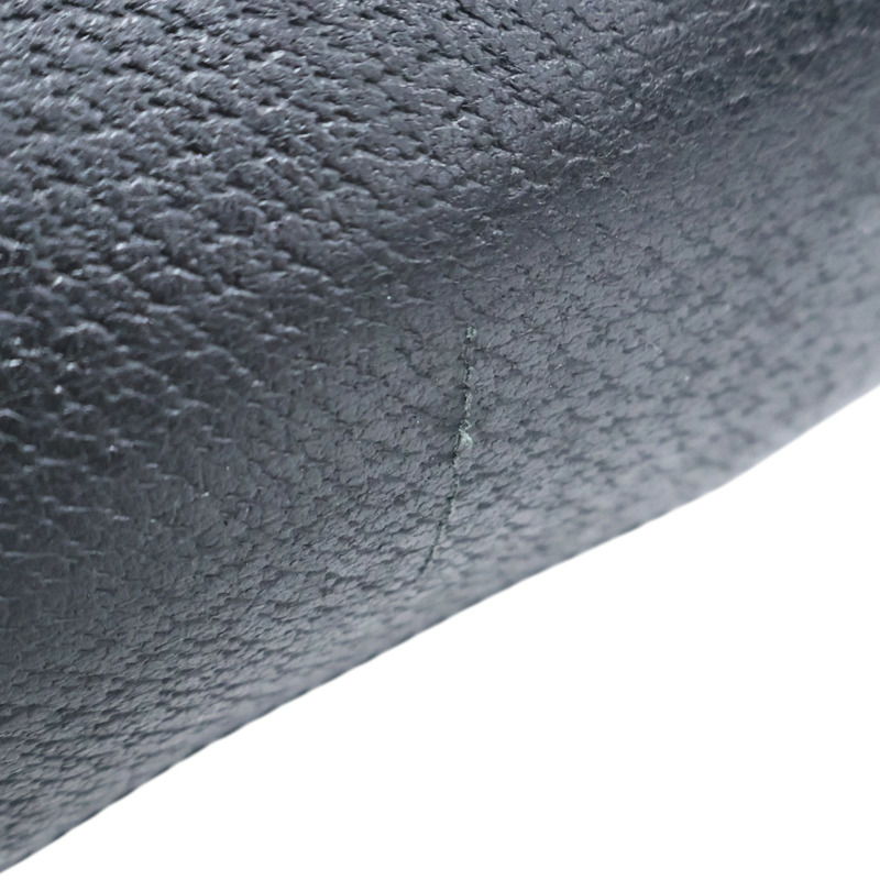 深藍色 緹花帆布 牛皮飾邊 Jackie GG 肩背包【GUCCI 古馳】 124407-12