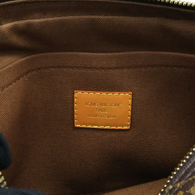 棕色 原花 帆布 Nil 兩用包【LOUIS VUITTON LV 路易威登】 M14016-4