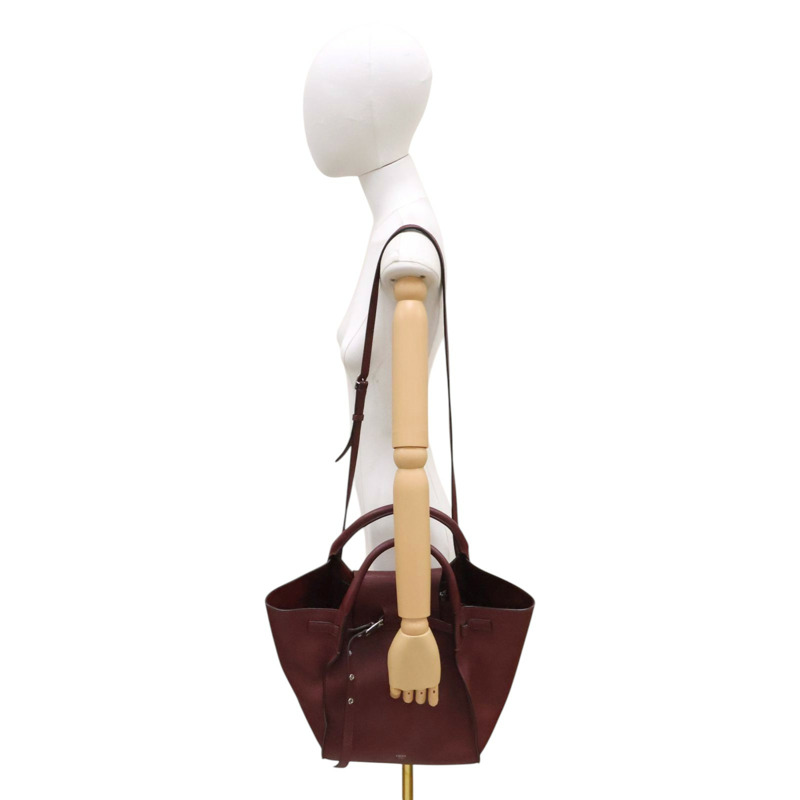 酒紅色 牛皮 兩用包【CELINE 賽琳】 189313A4U.38NO-6