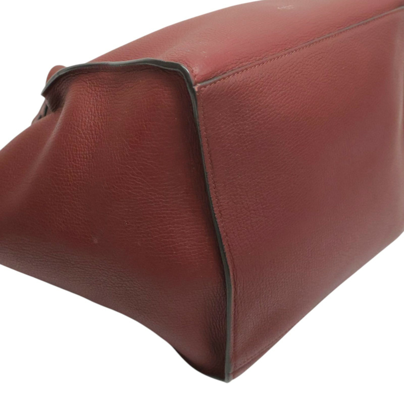 酒紅色 牛皮 兩用包【CELINE 賽琳】 189313A4U.38NO-10