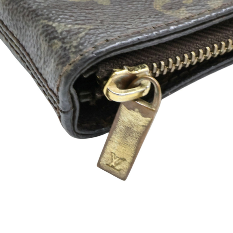 棕色 原花帆布 Cabas Mezzo 肩背包【LOUIS VUITTON LV 路易威登】 M51151-11