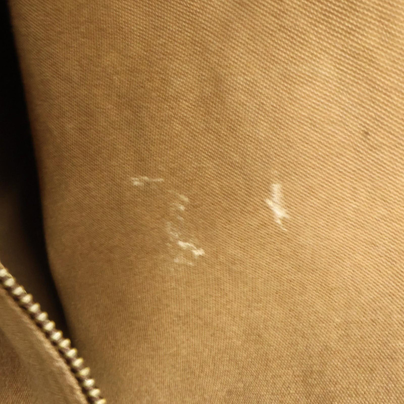 棕色 原花帆布 Cabas Mezzo 肩背包【LOUIS VUITTON LV 路易威登】 M51151-14