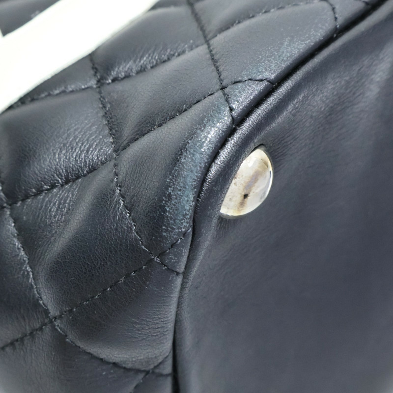 黑色 羊皮 康朋 托特包【CHANEL 香奈兒】 A25169-11
