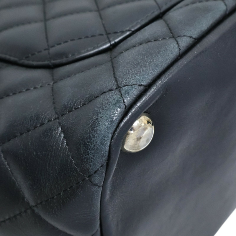 黑色 羊皮 康朋 托特包【CHANEL 香奈兒】 A25169-13