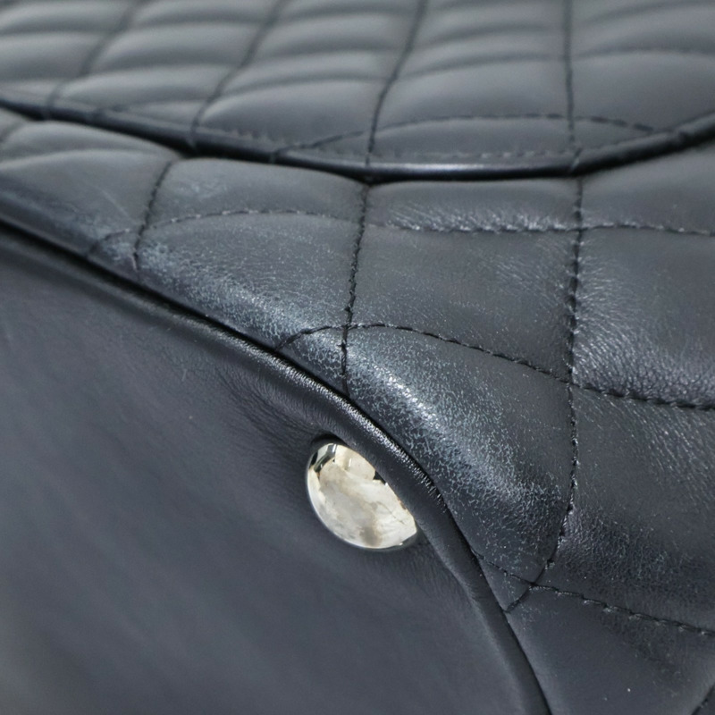 黑色 羊皮 康朋 托特包【CHANEL 香奈兒】 A25169-14