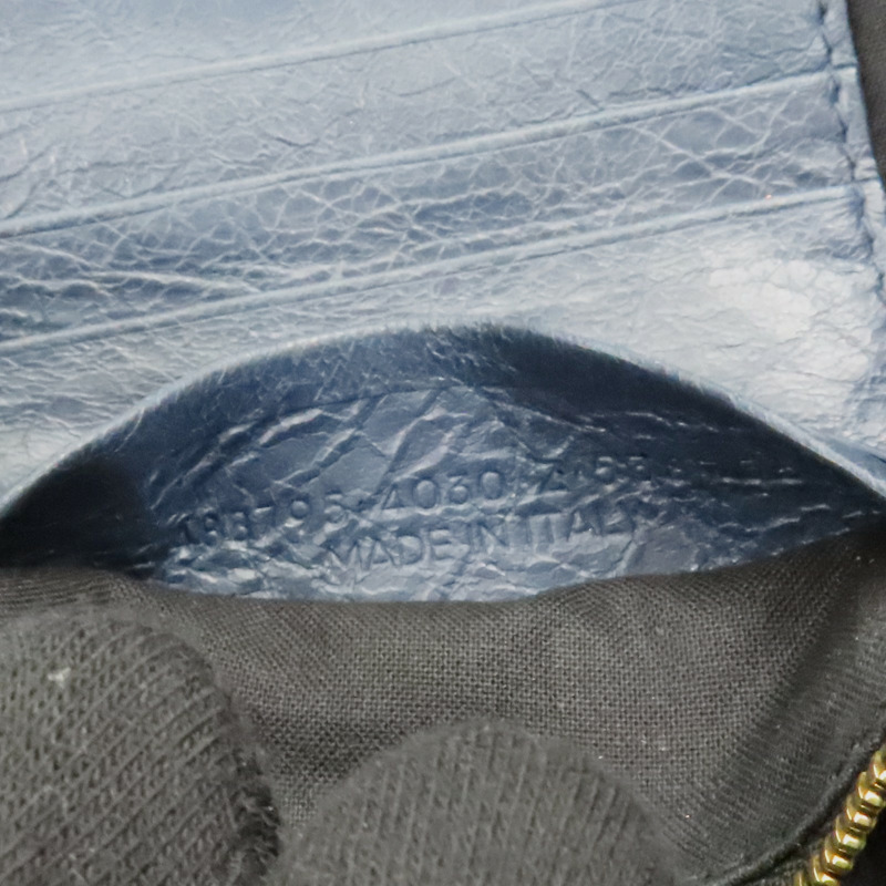 藍色 山羊皮 肩背包【BALENCIAGA 巴黎世家】 488795-5