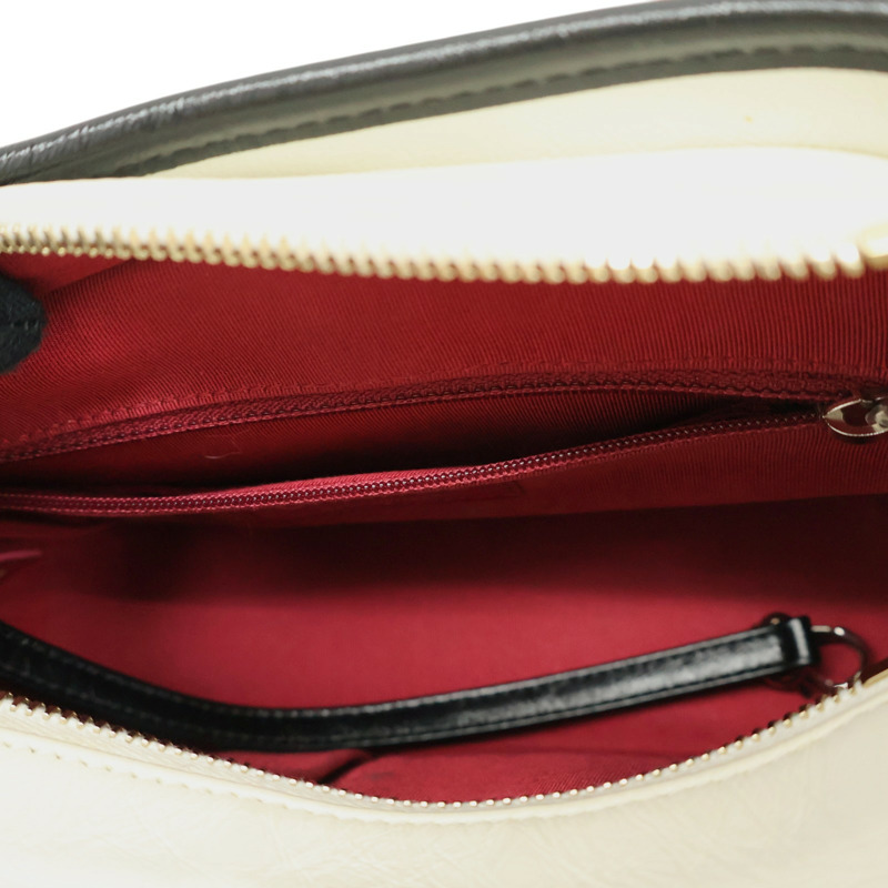 白色 牛皮 mini Gabrielle woc 流浪包 鍊帶 肩背包【CHANEL 香奈兒】 A91810-2