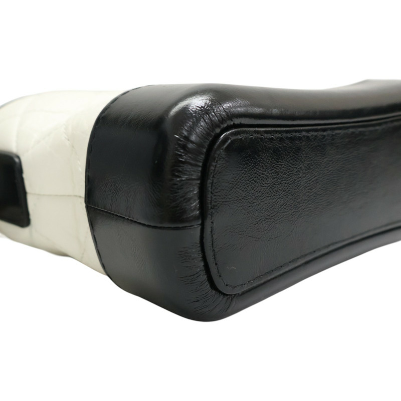 白色 牛皮 mini Gabrielle woc 流浪包 鍊帶 肩背包【CHANEL 香奈兒】 A91810-9