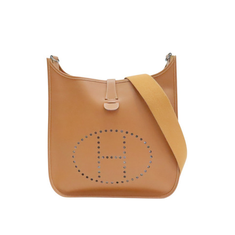 金棕色 Courchevel牛皮 Evelyne III 33 肩背包 口K刻【HERMES 愛馬仕】 H056275CK